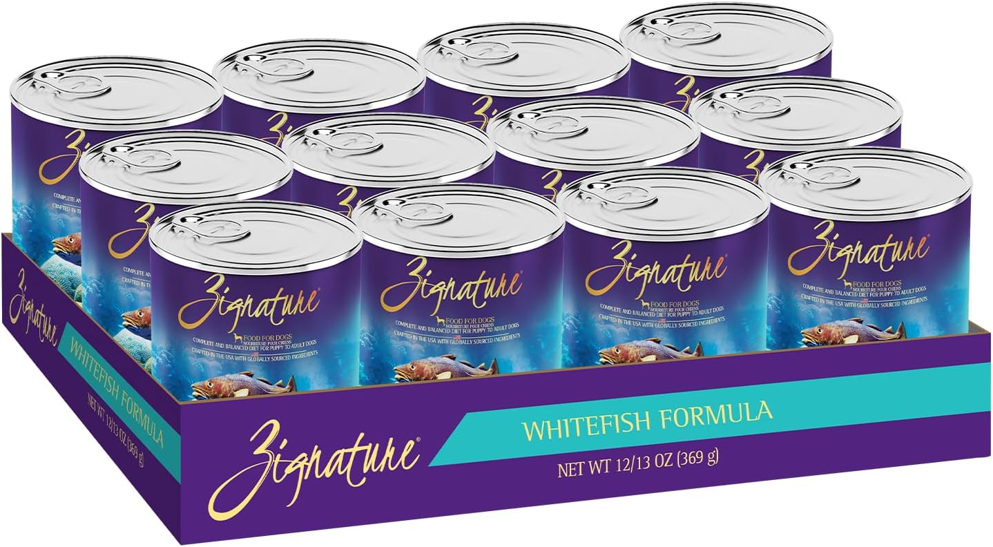 Zignature Whitefish Formula Wet Dog Food