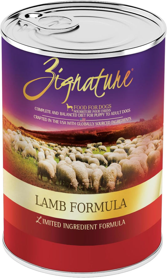 Zignature Lamb Limited Ingredient Formula Wet Dog Food