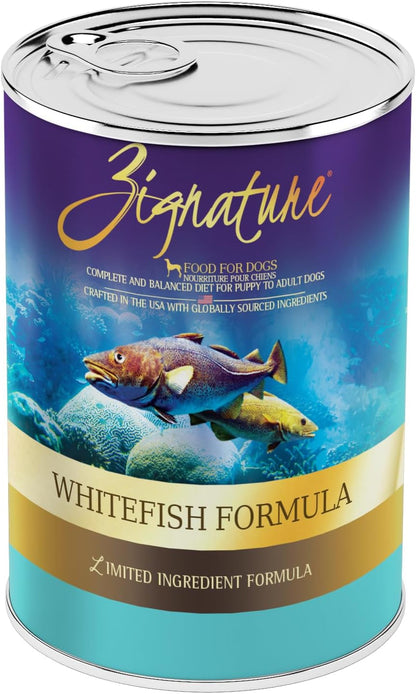 Zignature Whitefish Formula Wet Dog Food