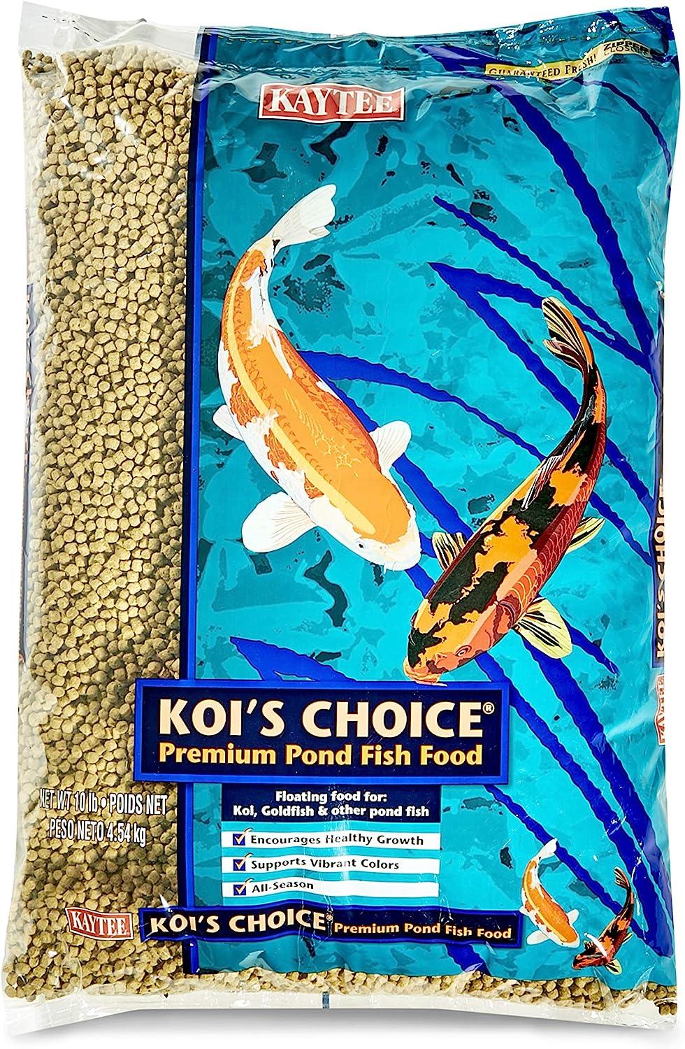 https://www.basketryplace.shop/products/kaytee-kois-choice-koi-floating-fish-food-10-pound - https://www.basketryplace.shop/